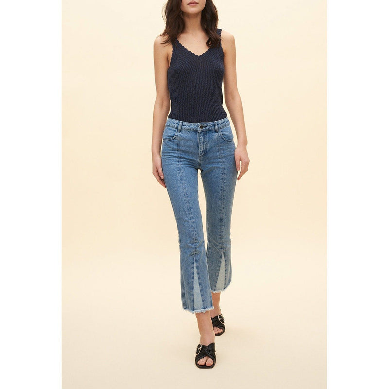 Jean Pattern - Bleu - Claudie Pierlot - The Bradery