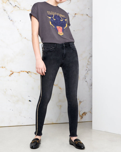 Jean Skinny Cropped Lily Herring - Dnm Bl-17 - Jeans Skinny - Reiko - The Bradery