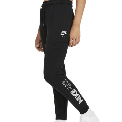 Jogging Air Pant Flc Textile - Black - Woman - Nike - The Bradery