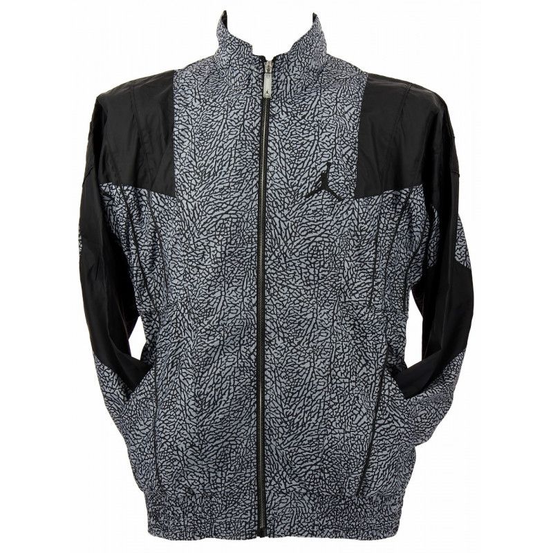 Jordan 3 5 Lab - Men's Textile Jacket - Black MEN'S TEXTILE JACKET Nike
