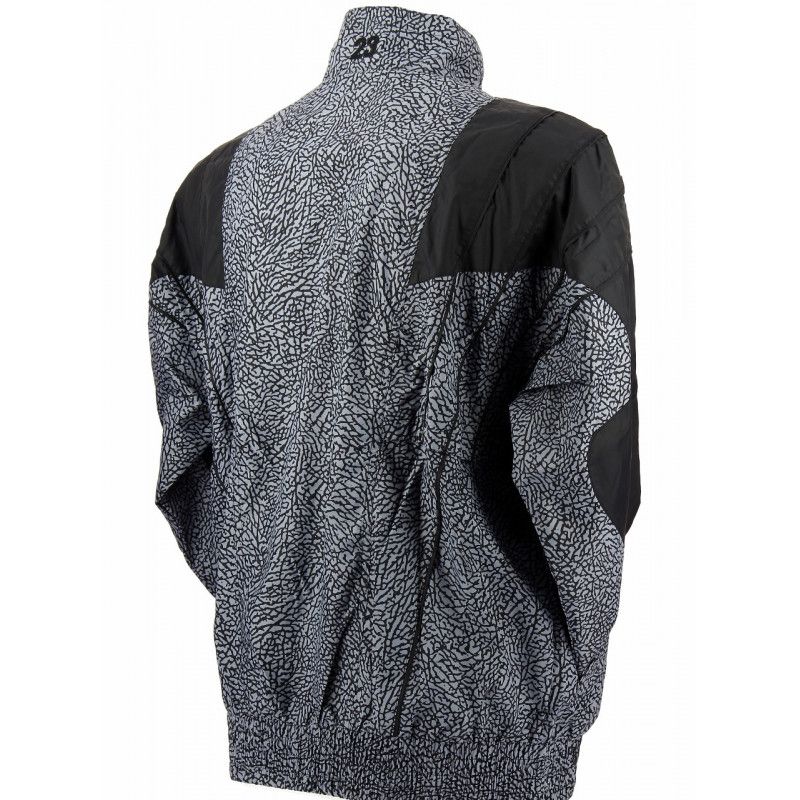 Jordan 3 5 Lab - Men's Textile Jacket - Black MEN'S TEXTILE JACKET Nike