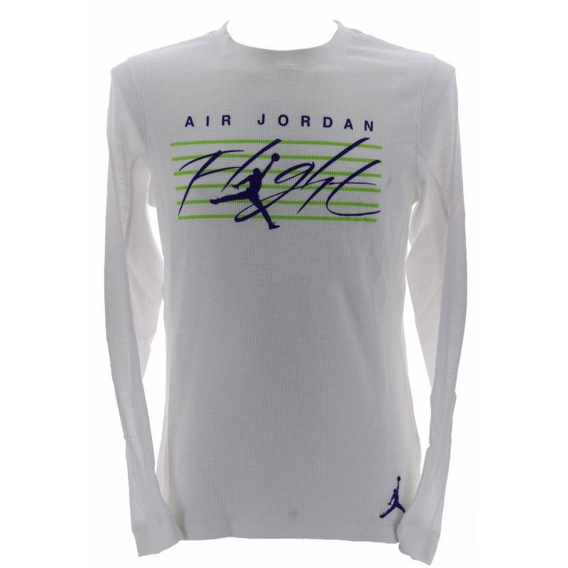 Jordan Flight Graphic Thermal - Sudadera textil hombre - Blanco SUDADERA TEXTIL HOMBRE Nike