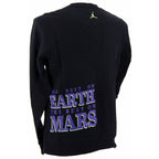Jordan Mike And Mars Fleece Crew - Men's Textile Sweatshirt - Black MEN'S TEXTILE SWEATSHIRT Nike