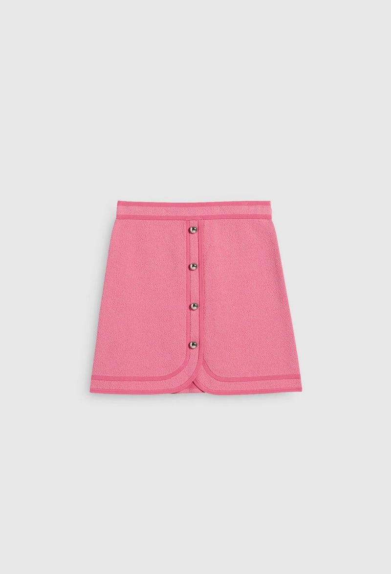 Mac Mesh Skirt - Pink - Claudie Pierlot - The Bradery