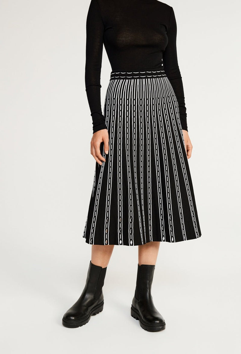 Mesh Skirt Marie - Two Tone - Claudie Pierlot - The Bradery