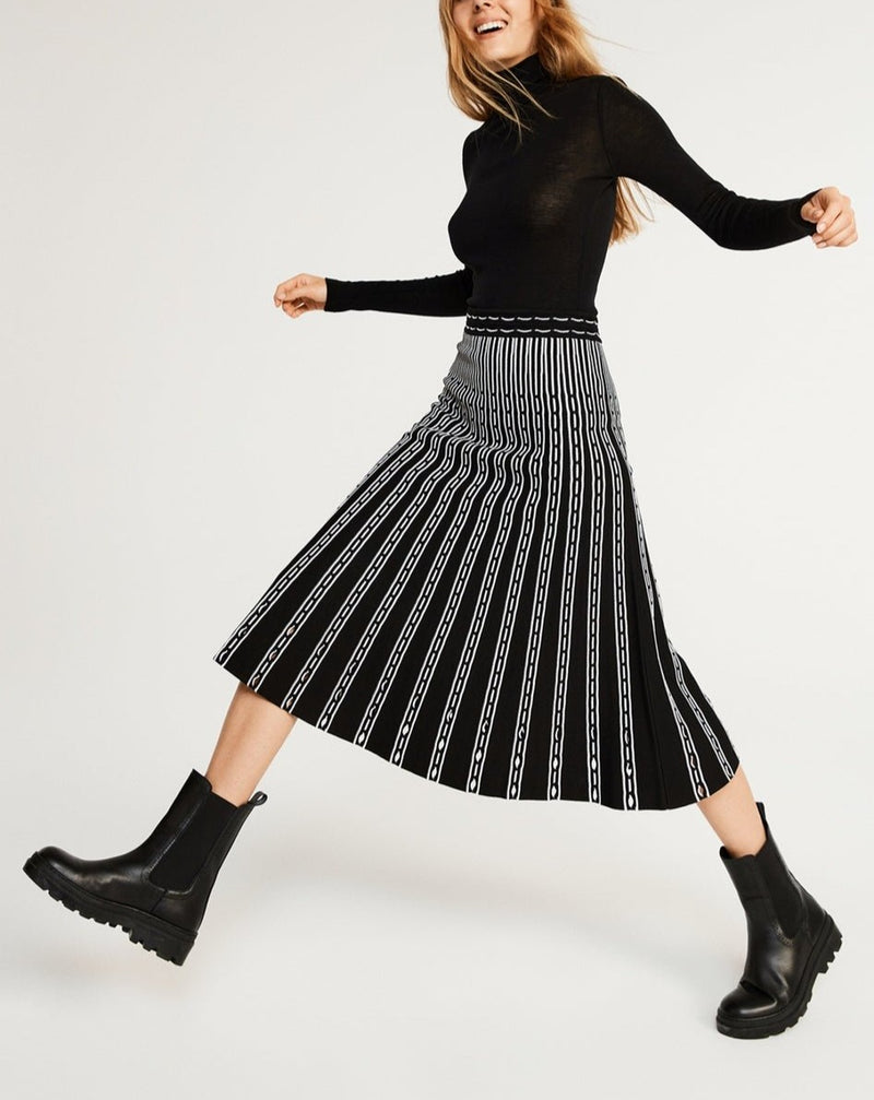 Mesh Skirt Marie - Two Tone - Claudie Pierlot - The Bradery