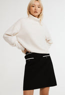 Maxi Mesh Skirt - Black - Claudie Pierlot - The Bradery