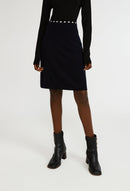 Mylvia Mesh Skirt - Navy - Claudie Pierlot - The Bradery