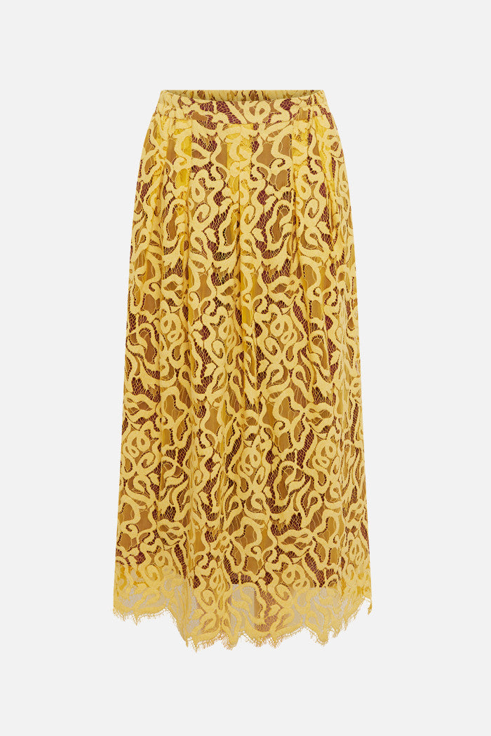 Falda Larga Light Arabesque - Oro