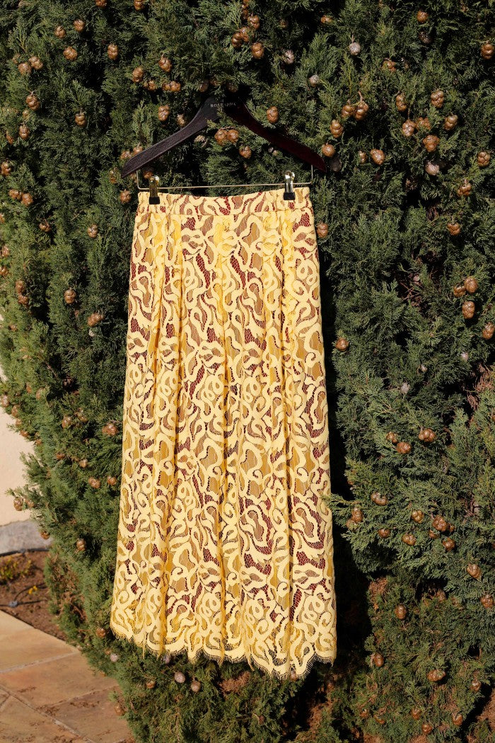 Falda Larga Light Arabesque - Oro