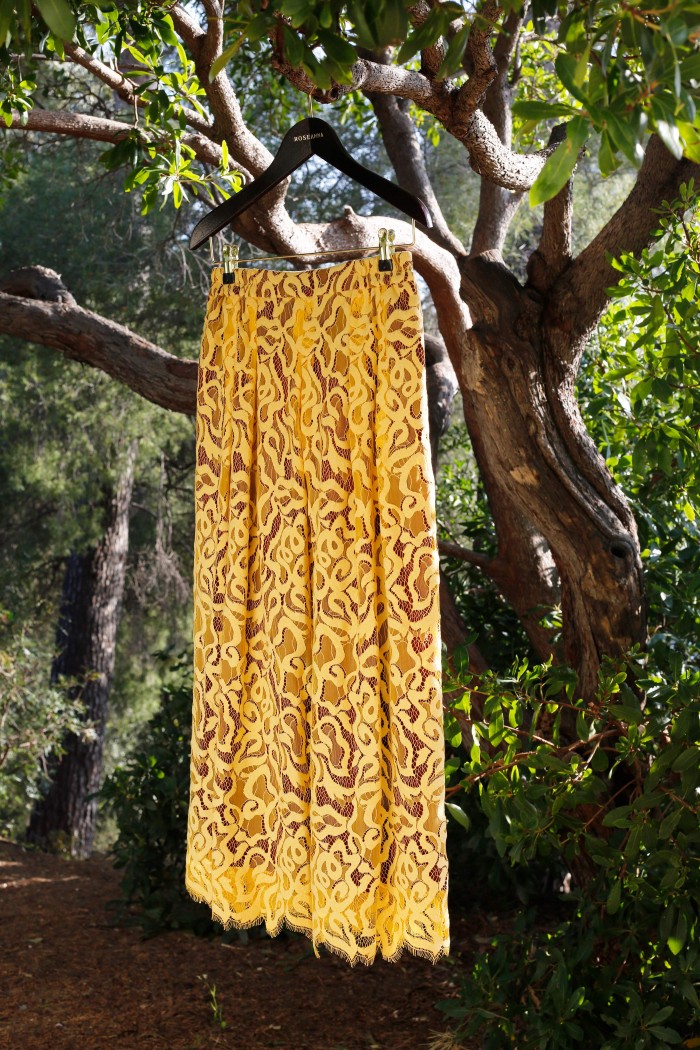 Falda Larga Light Arabesque - Oro