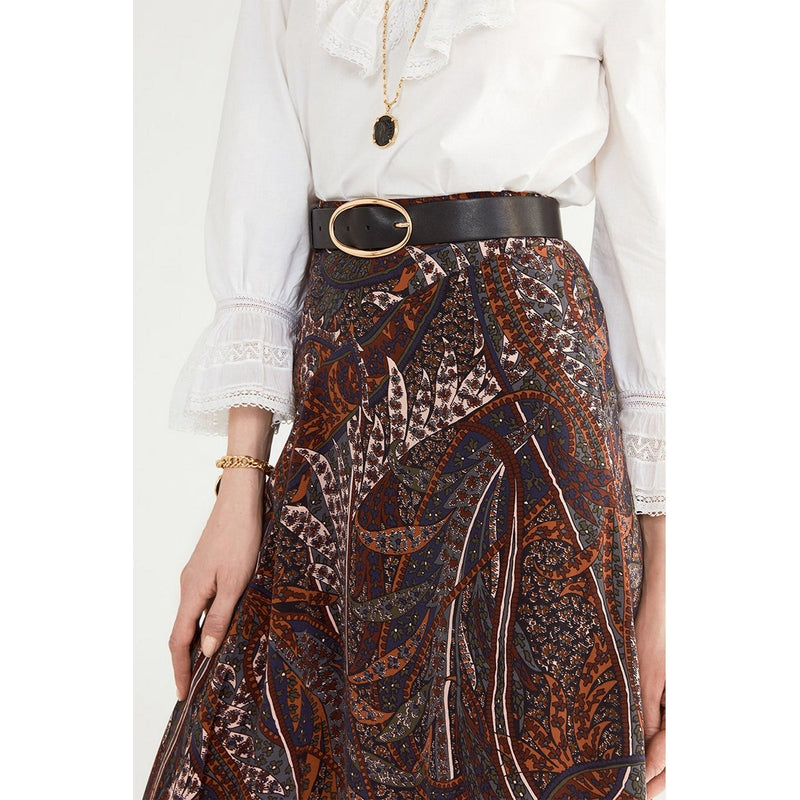 Jupe Philae - Marine - Vanessa Bruno - Vanessa Bruno - The Bradery