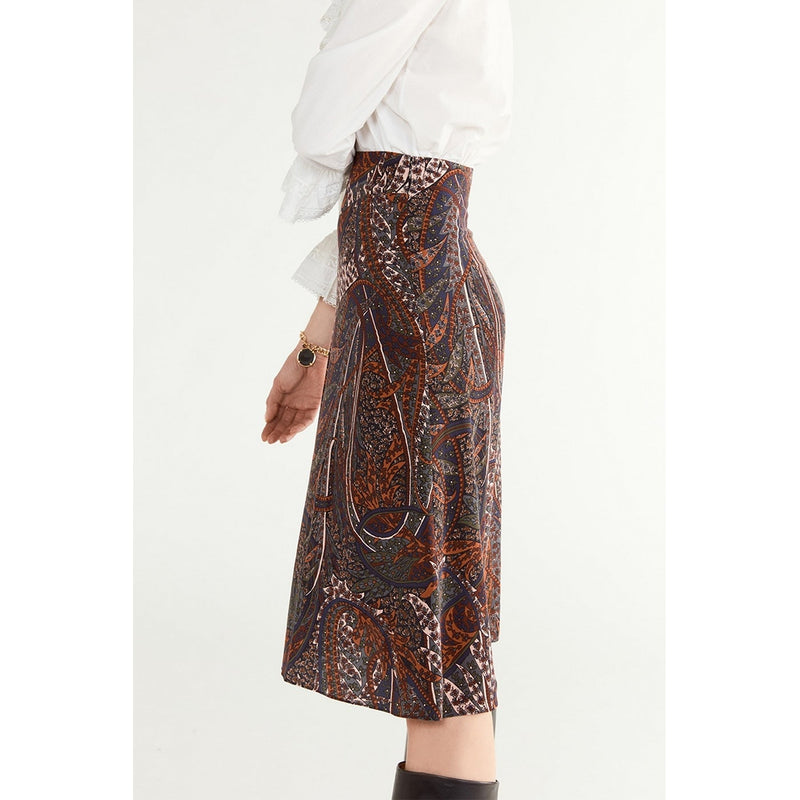 Jupe Philae - Marine - Vanessa Bruno - Vanessa Bruno - The Bradery