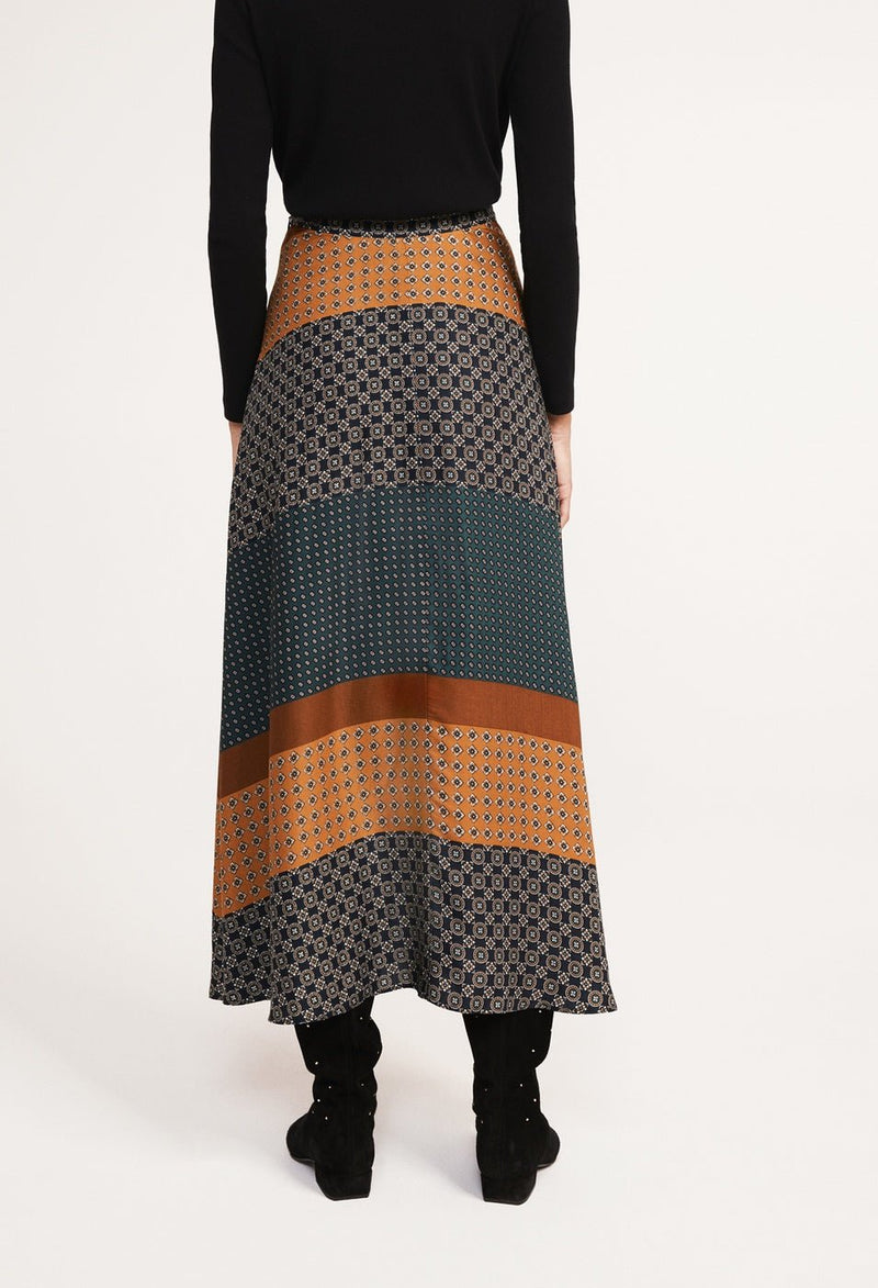 Skirt Sapino Bis - Print - Claudie Pierlot - The Bradery