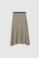 Sapino Skirt - Print Clair - Claudie Pierlot - The Bradery