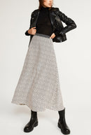 Sapino Skirt - Print Clair - Claudie Pierlot - The Bradery