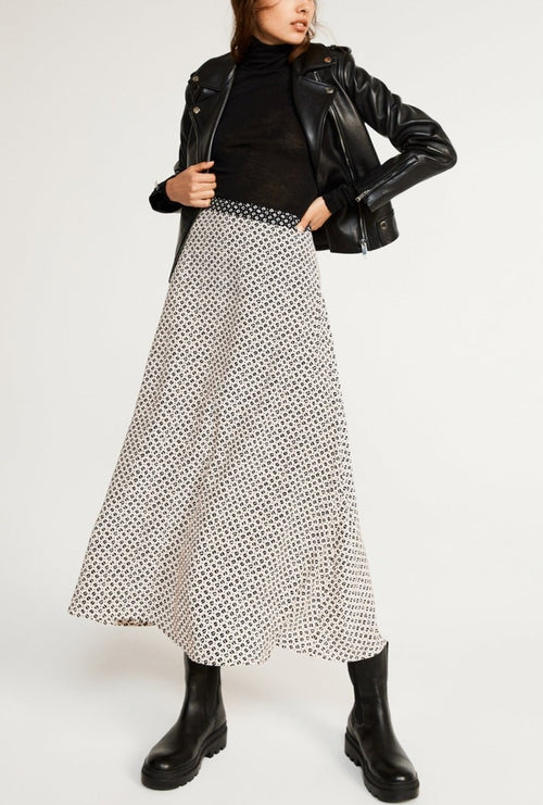 Sapino Skirt - Print Clair - Claudie Pierlot - The Bradery