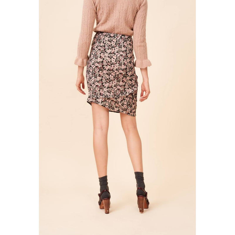 Scarla Skirt - Blurred Flowers - Rouje* - The Bradery