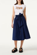 Sergente Skirt - Indigo - Claudie Pierlot - The Bradery