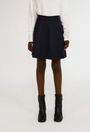 Seya Bis Skirt - Navy - Claudie Pierlot - The Bradery