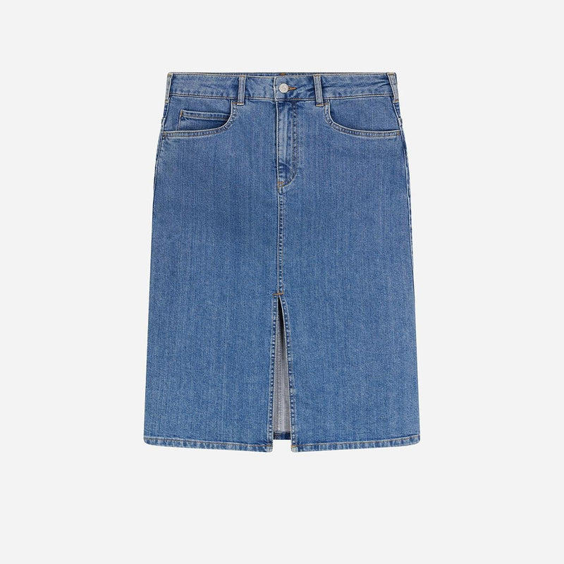 Jupe Shana - Indigo Clair - Vanessa_Bruno - The Bradery