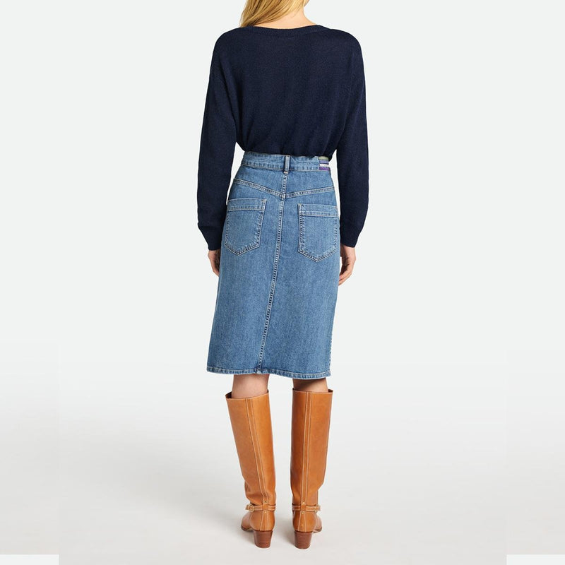 Jupe Shana - Indigo Clair - Vanessa_Bruno - The Bradery