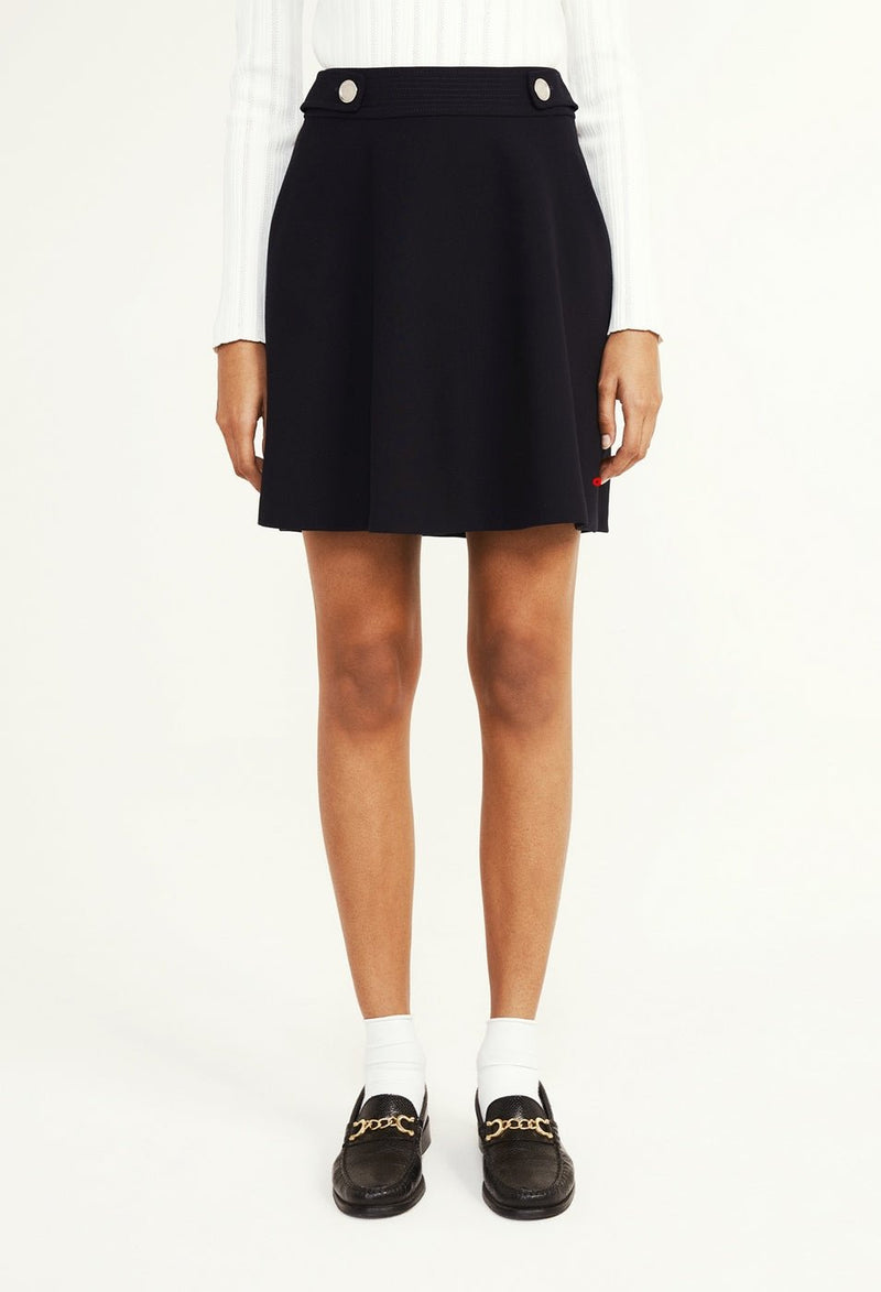 Skate Skirt - Navy - Claudie Pierlot - The Bradery