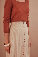 Falda Timeo - Latte - Des Petits Hauts - The Bradery