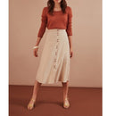 Falda Timeo - Latte - Des Petits Hauts - The Bradery