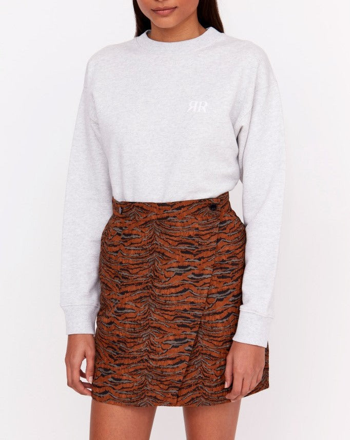 Town Landscape Skirt - Pink