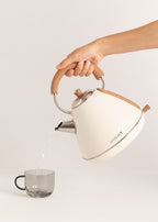 Kettle Retro - Electric Kettle - 1.7L - Off-White