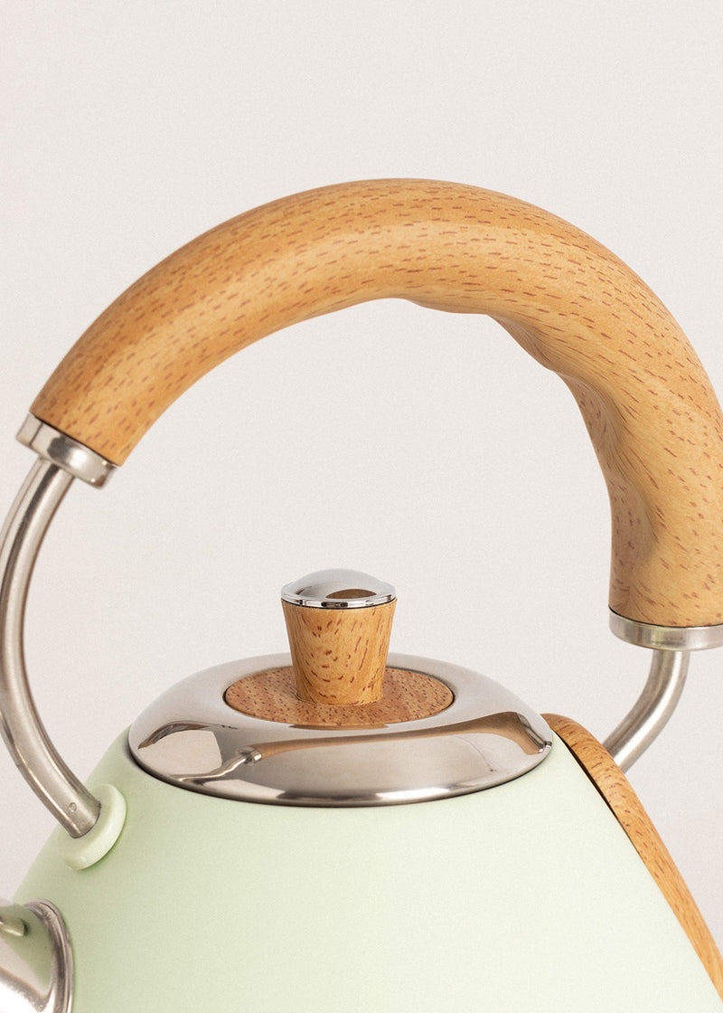 Kettle Retro - Bouilloire Électrique - 1,7L - Vert Pastel