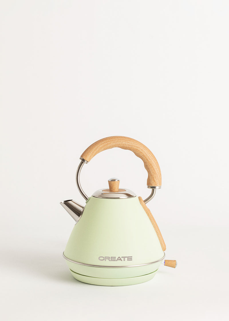 Kettle Retro - Bouilloire Électrique - 1L - Vert Pastel