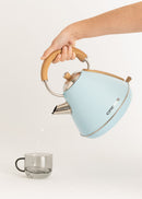 Kettle Retro - Bouilloire électrique - 1,7L - Bleu Pastel