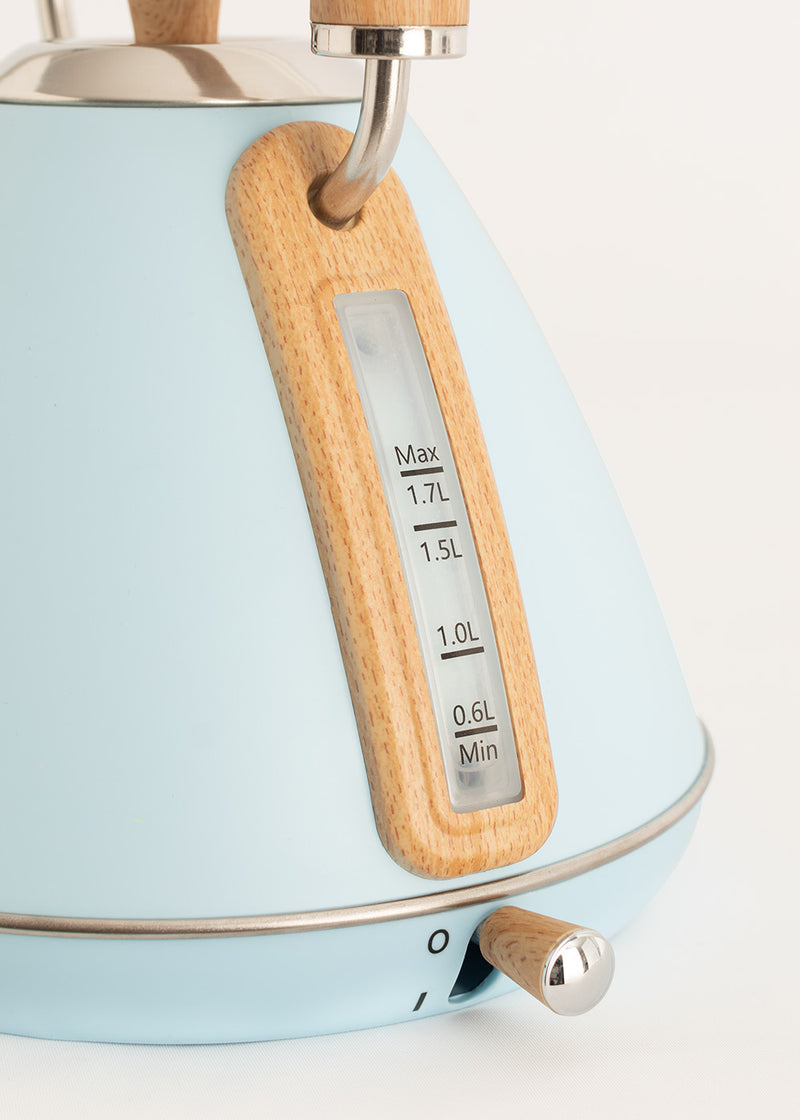 Kettle Retro - Bouilloire électrique - 1,7L - Bleu Pastel