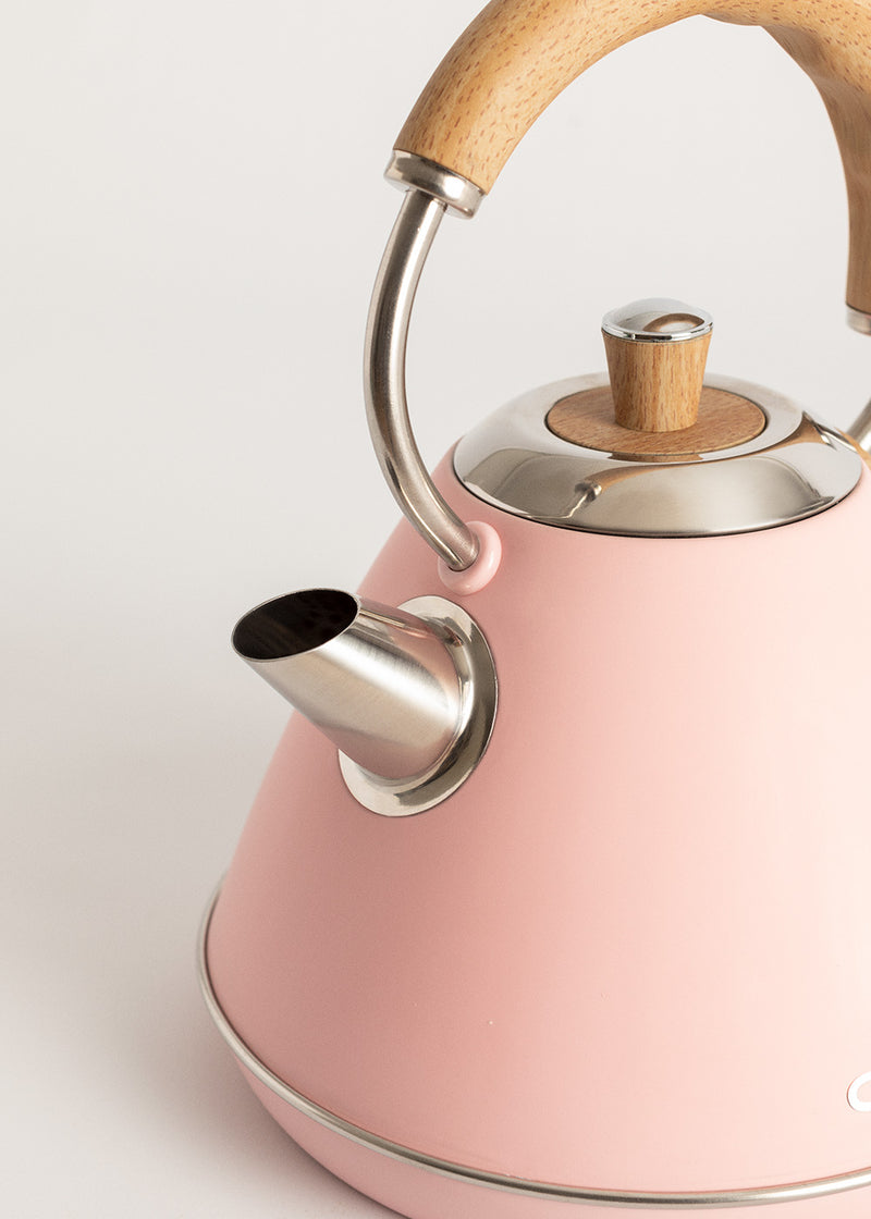 Kettle Retro - Bouilloire Électrique - 1L - Rose Pastel