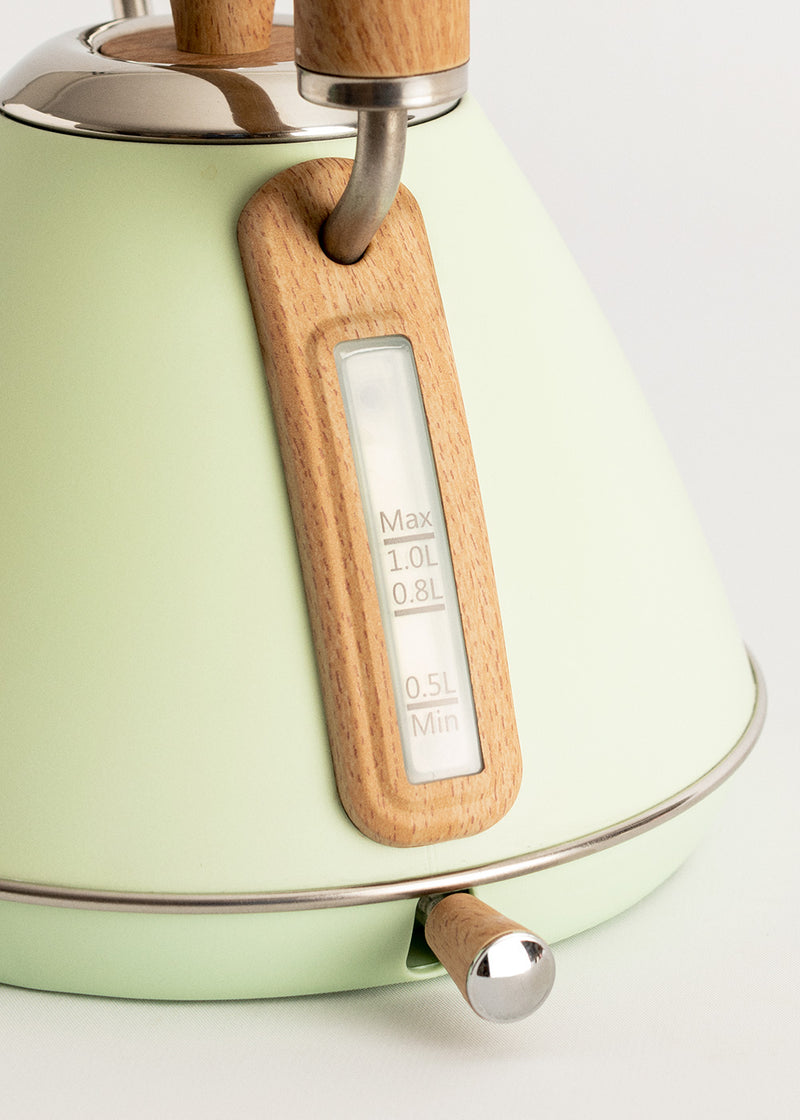 Kettle Retro - Bouilloire Électrique - 1L - Vert Pastel