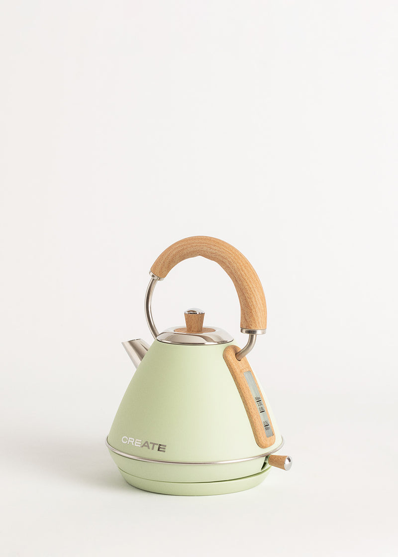 Kettle Retro - Bouilloire Électrique - 1L - Vert Pastel