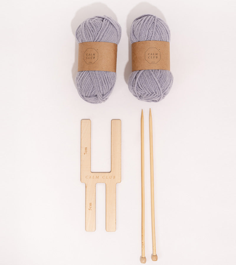Knitting kit - Bonnet À Pompon