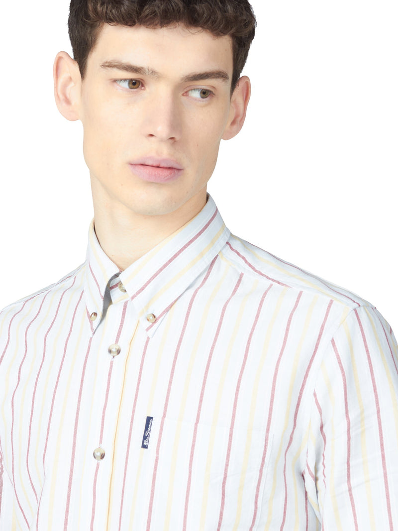 Laundered Oxford Striped Casual Shirt Casual Shirts Ben Sherman