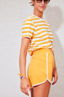 Le Tshirt - Rayé Jaune - Anja Paris - The Bradery