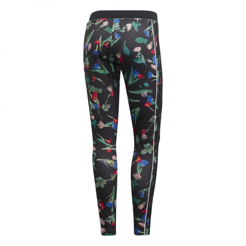 Legging Adidas Originals Tight Floral Allover Print - Noir - Femme VETEMENT Adidas