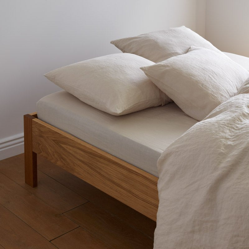 Housse De Couette - En Lin Lavé - Sable