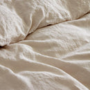 Comforter Cover - Linen Washed - Sable