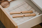 Lot de 2 dessous de plat IKS - Chêne naturel Accessoires Maison Noo.ma design