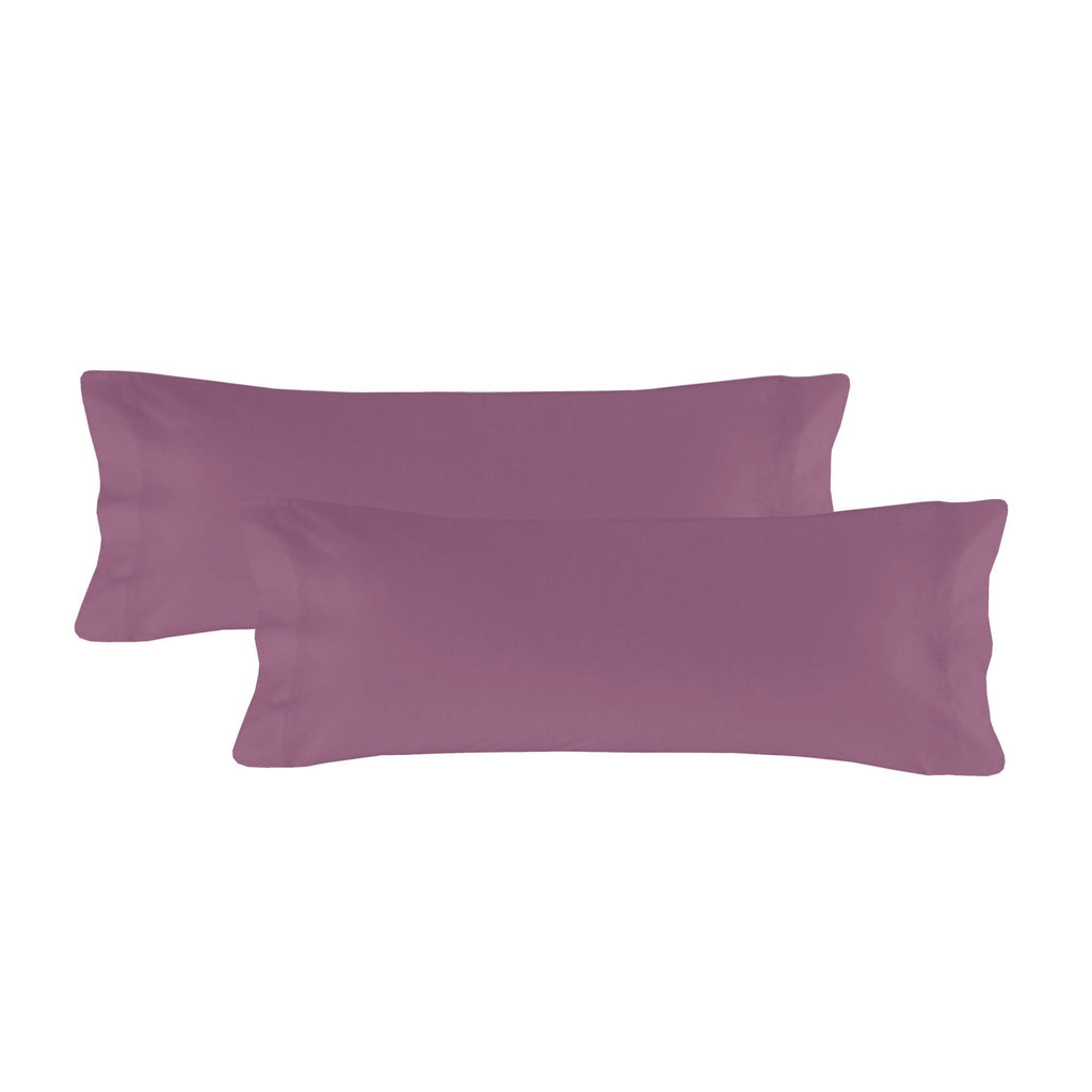 Lot De 2 Taies d'Oreiller Basique - Magenta TAIES D'OREILLER BLANC