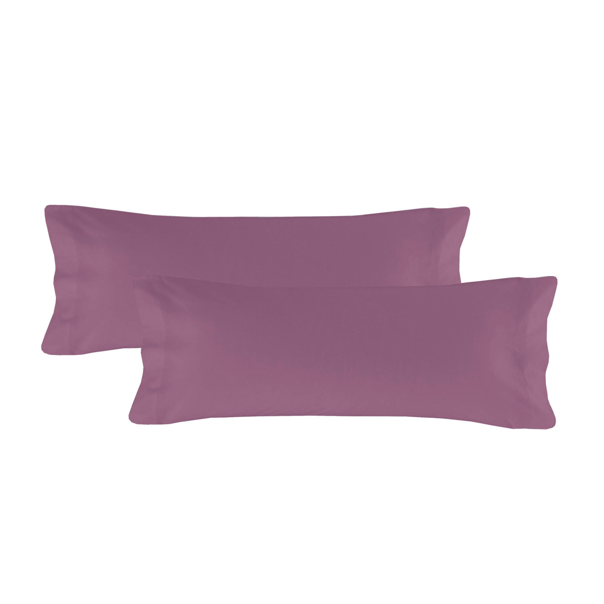 Lot De 2 Taies d'Oreiller Basique - Magenta TAIES D'OREILLER BLANC