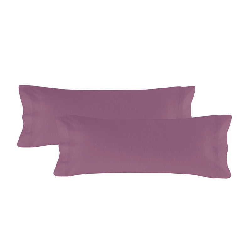 Lot De 2 Taies d'Oreiller Basique - Magenta TAIES D'OREILLER BLANC