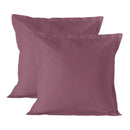 Lot De 2 Taies d'Oreiller Basique - Magenta TAIES D'OREILLER BLANC