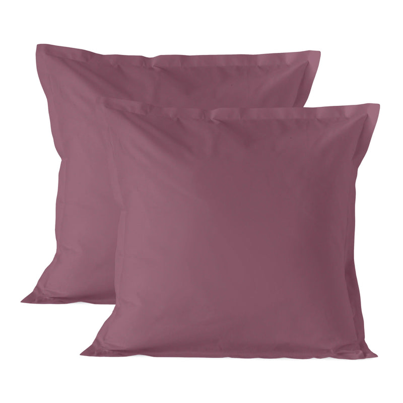 Lot De 2 Taies d'Oreiller Basique - Magenta TAIES D'OREILLER BLANC